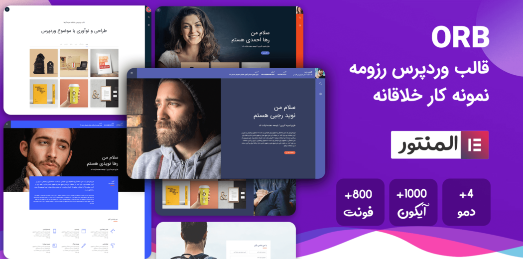 قالب ORB، پوسته نمونه کار خلاقانه