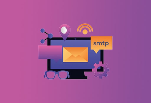 پیکر بندی smtp