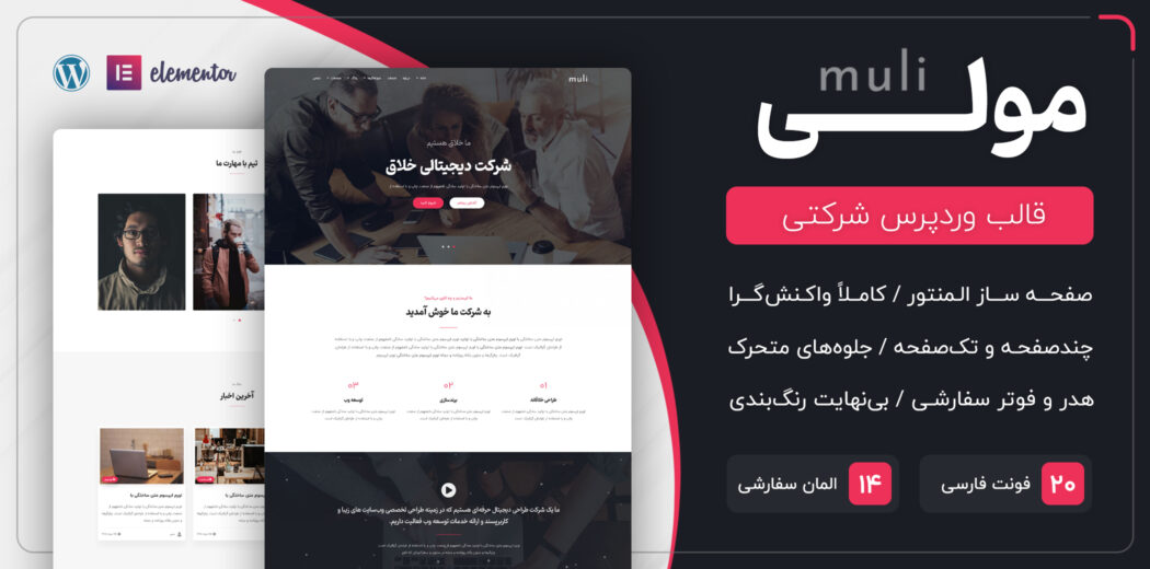 قالب شرکتی مولی، Muli