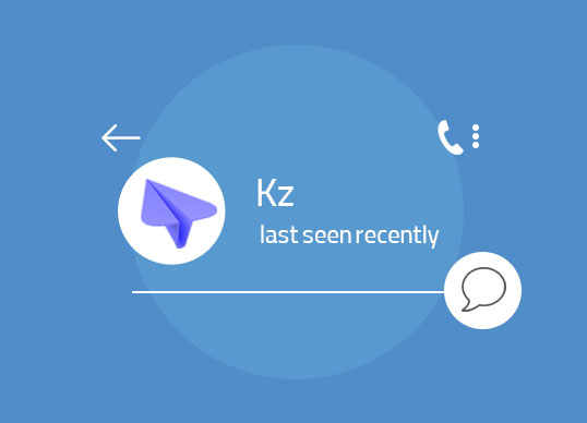 اخرین بازدید تلگرام