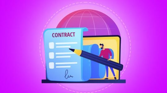 نمونه قرارداد طراحی سایت به همراه دانلود رایگان فایل pdf