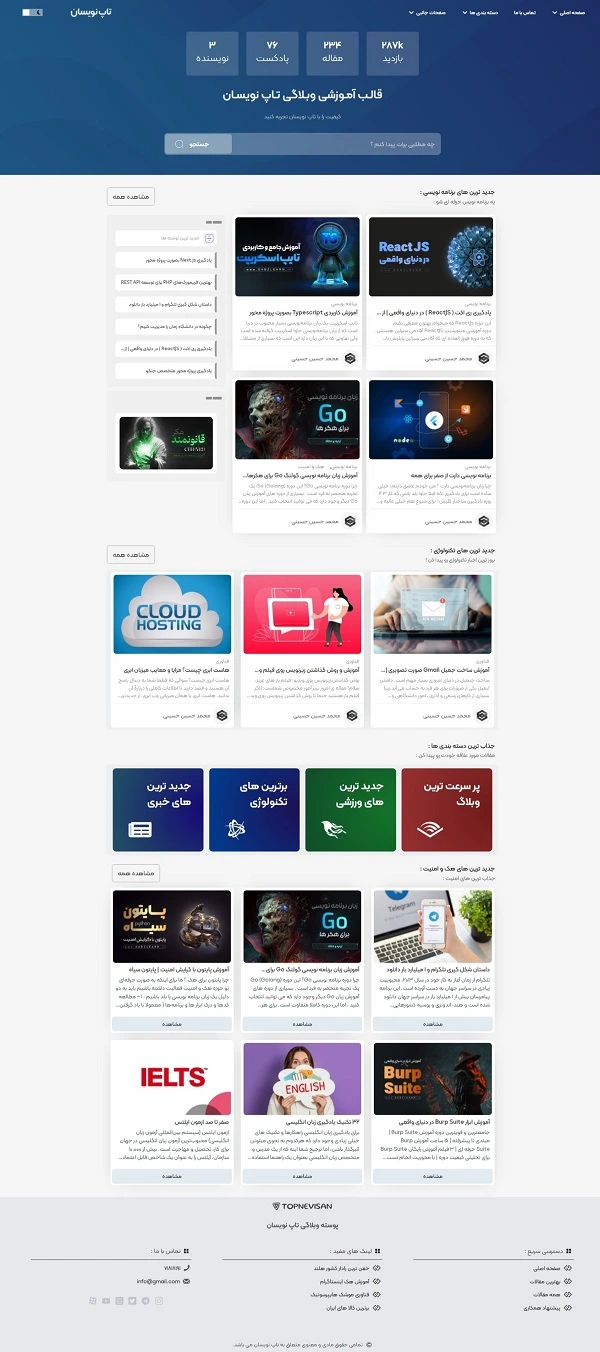 وبلاگی و شخصی جذاب