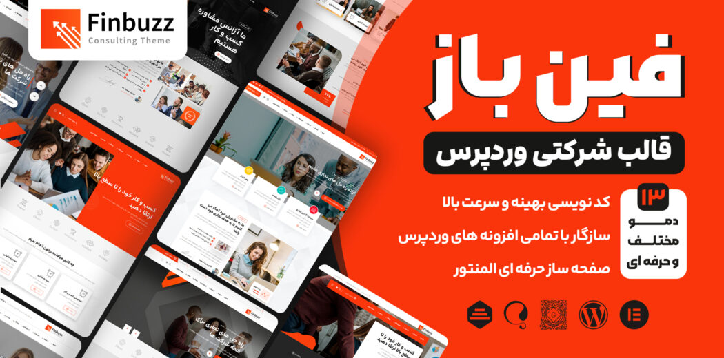 قالب شرکتی فین باز، Finbuzz