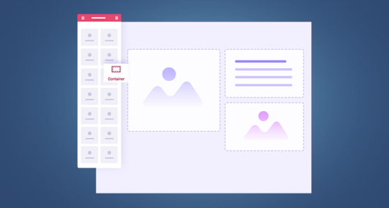 آموزش کار با کانتینر ها در افزونه المنتور